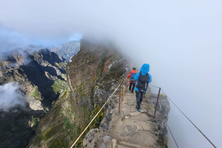 Výstup na nejvyšší horu Madeiry patří k náročnějším túrám