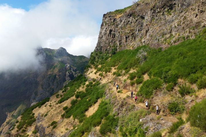 V horách ostrova Madeira