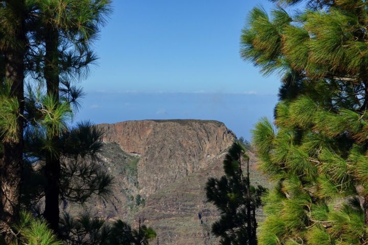 Stolová hora Fortaleza, La Gomera