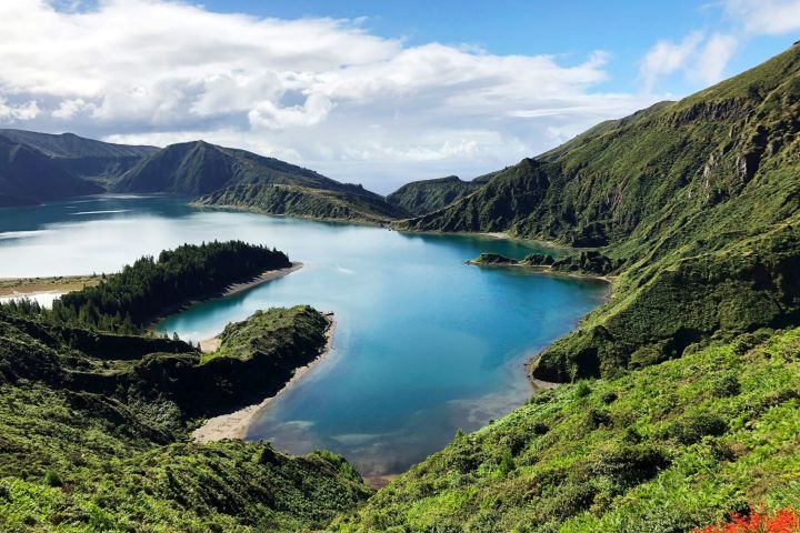 Lagoa do Fogo na São Miguelu