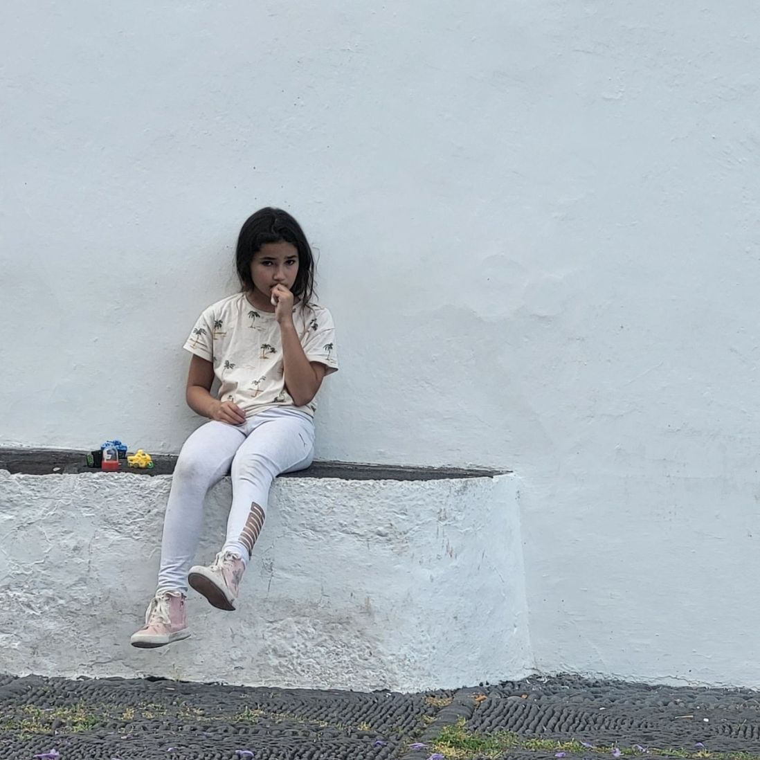 holčička na Azorech