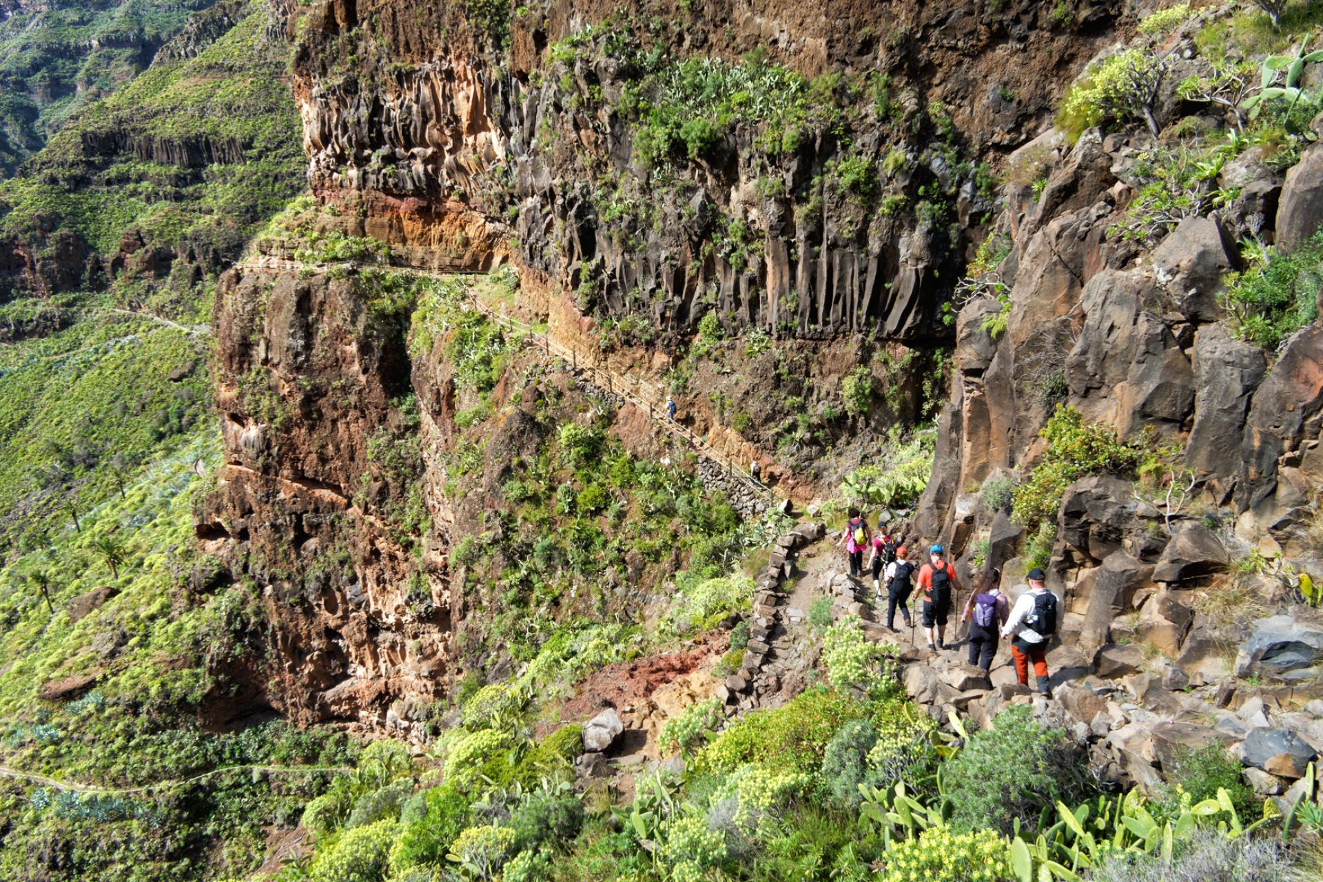 Túra soutěskou Guiarimiar, La Gomera