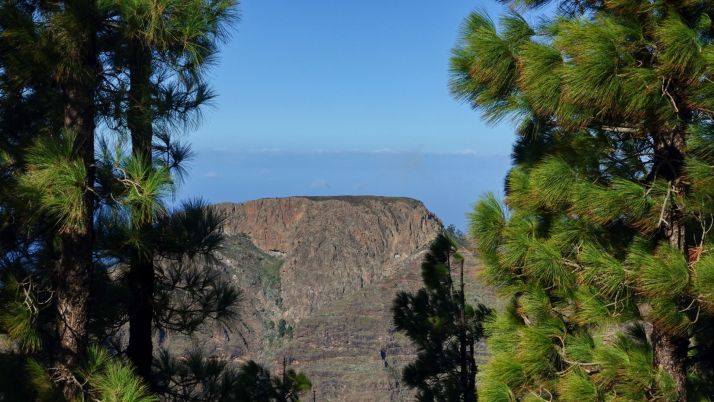 Stolová hora Fortaleza, La Gomera