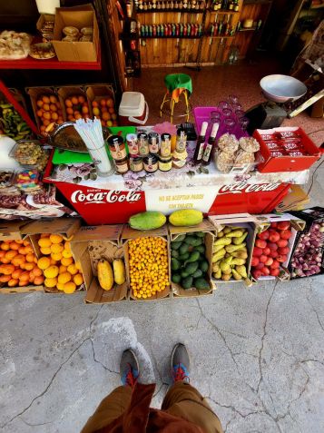 Stánek s ovocem, Gran Canaria