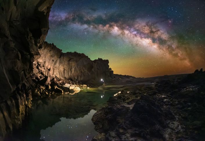 Pozorování hvězdné oblohy, ostrov La Palma