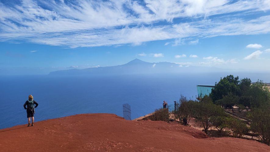 U vyhlídky Abrante, La Gomera
