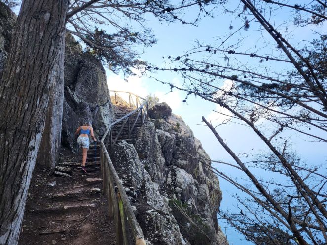 Pěší turistika na ostrově Porto Santo