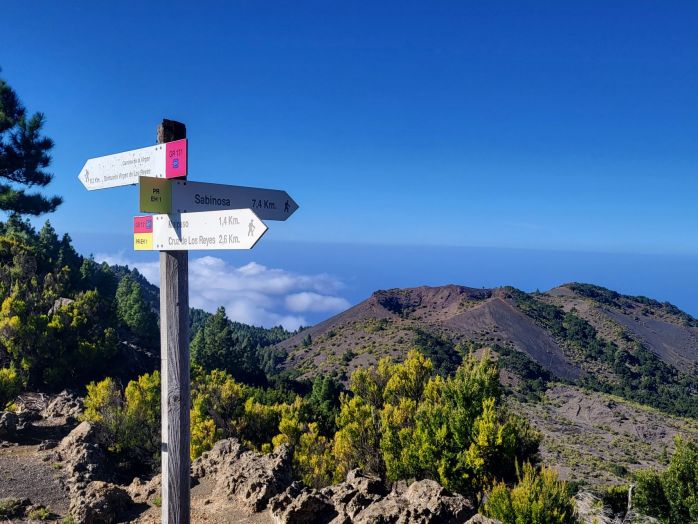 Značení turistické trasy, El Hierro