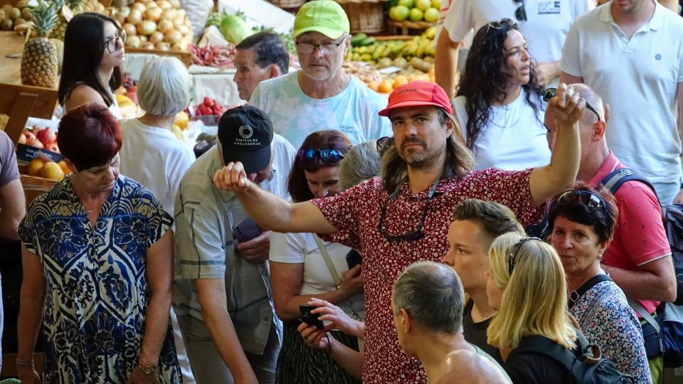 Na tržnici ve Funchalu