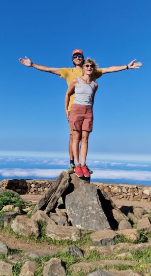 Se Šárkou na ostrově La Gomera