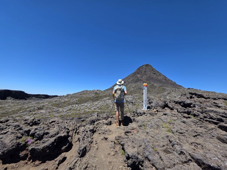 Těšně pod vrcholem. Pico, Azorské ostrovy