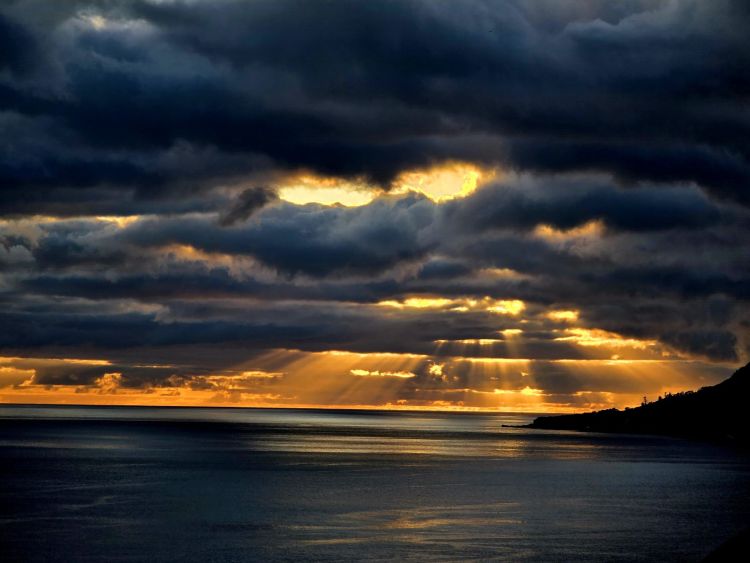 Sunset na São Jorge, Azorské ostrovy