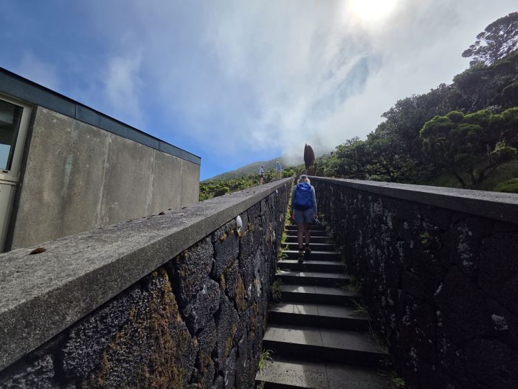 Nástup na trasu, Pico, Azory