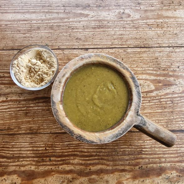 Typická řeřichová polévka, La Gomera