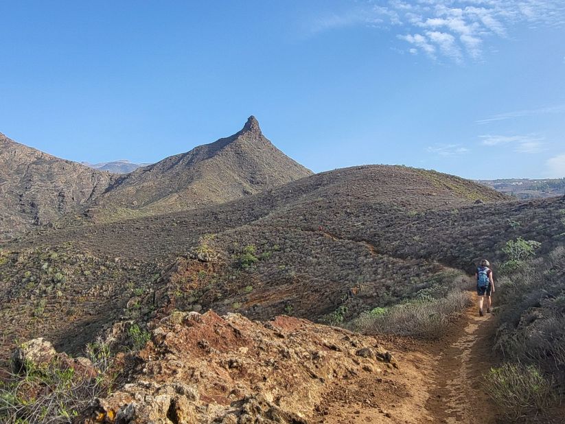 Pěší turistka na Tenerife, Kanáry