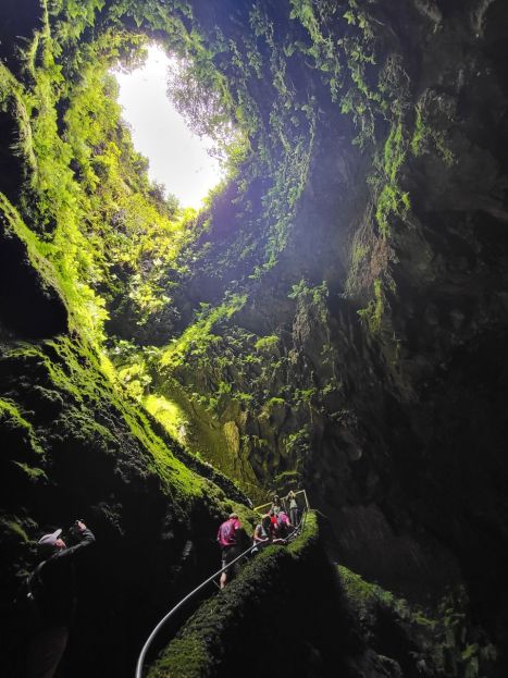 Jeskyně Gruta do Natal, Terceira, Azory