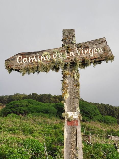 Camino de la Virgen - slavná náboženská pouť. El Hierro