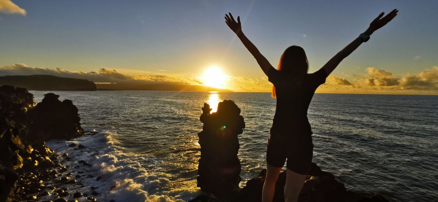 Západ slunce, Pico, Azorské ostrovy