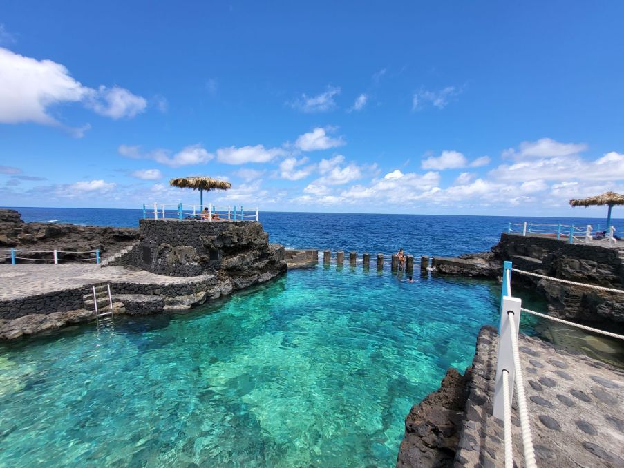 Charco Azul aneb koupání na ostrově La Palma
