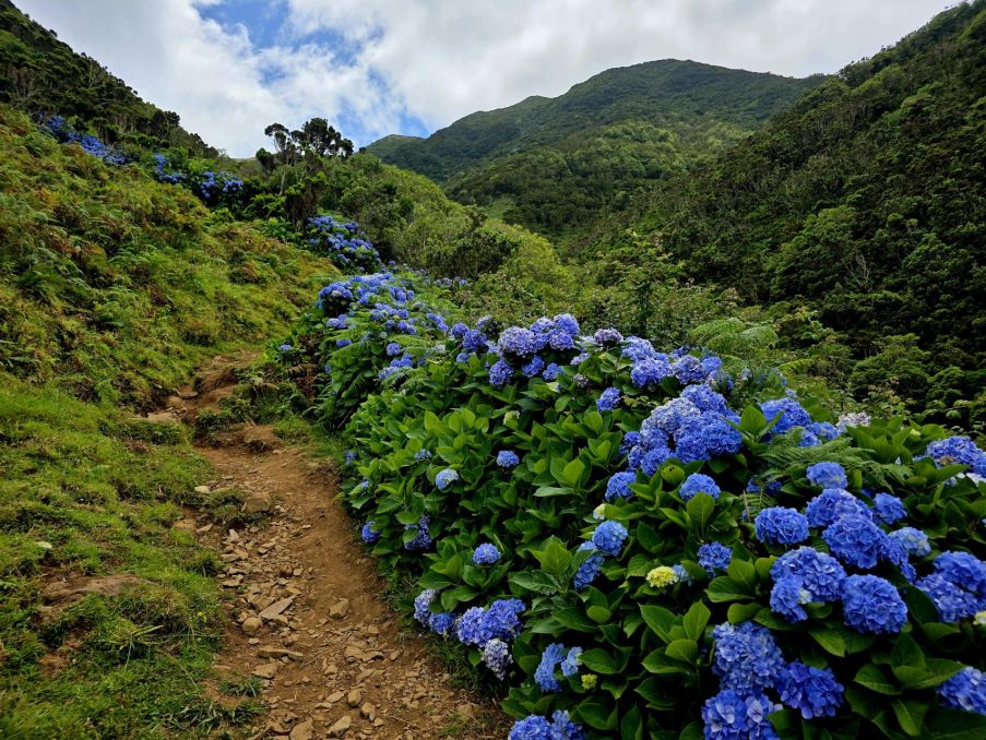 Túra na ostrově Sao Jorge