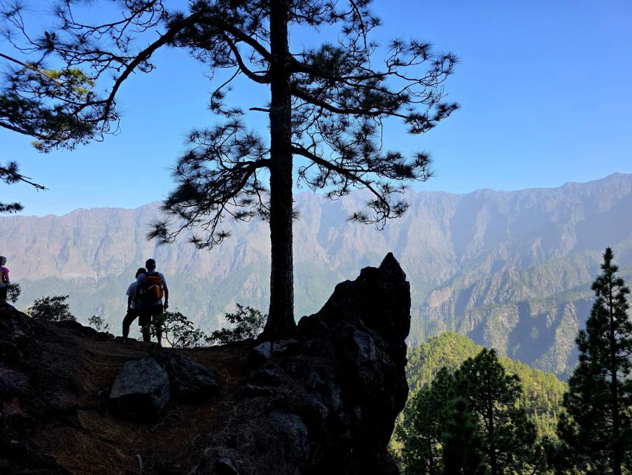 Nad Caldera de Taburiente, La Palma