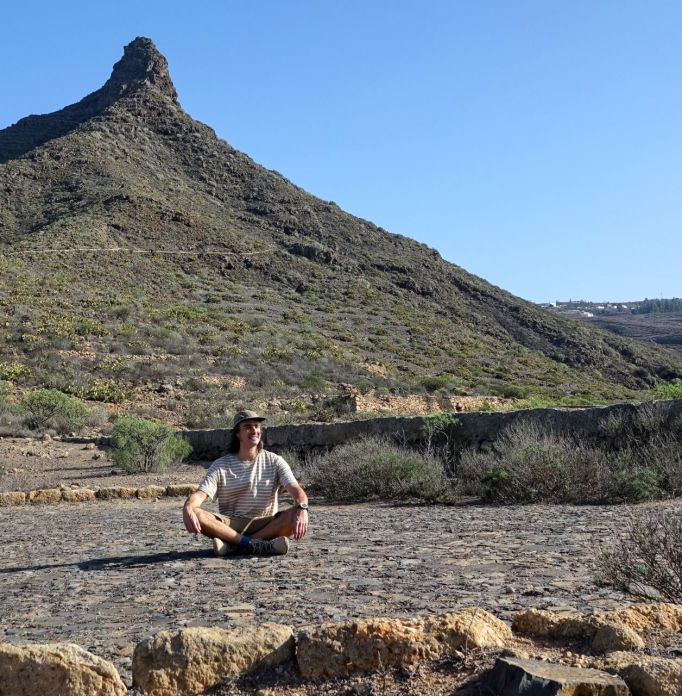 Odpočinek během túry, Kanárské ostrovy