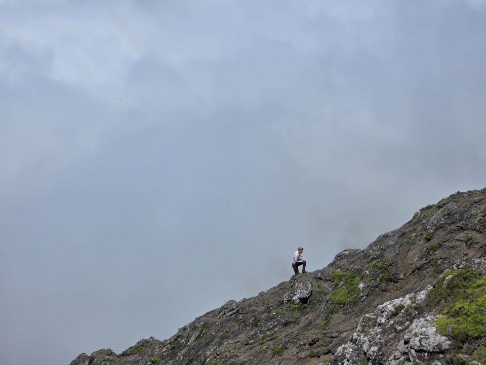 Stoupání je prudké. Pico, Azory