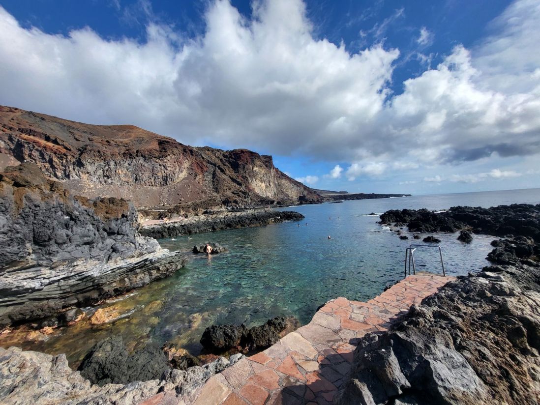 Koupání je na El Hierru výjímečné