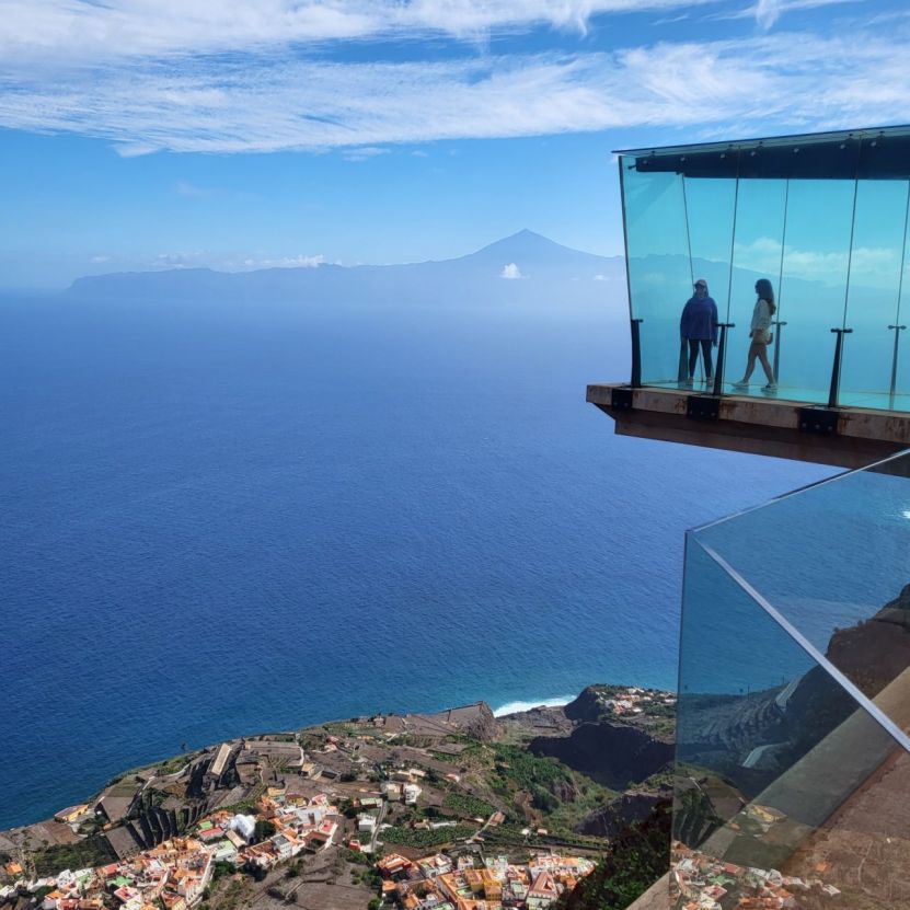 Vyhlídka Mirador del Abrante, La Gomera
