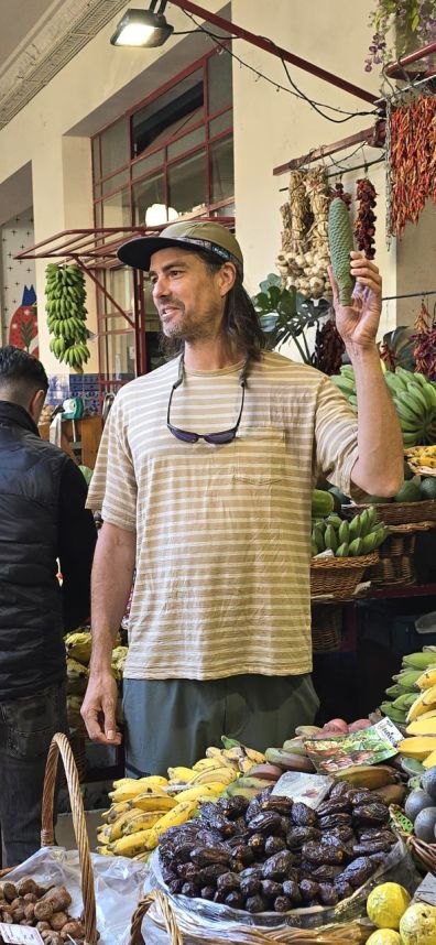 Na tržnici ve Funchalu