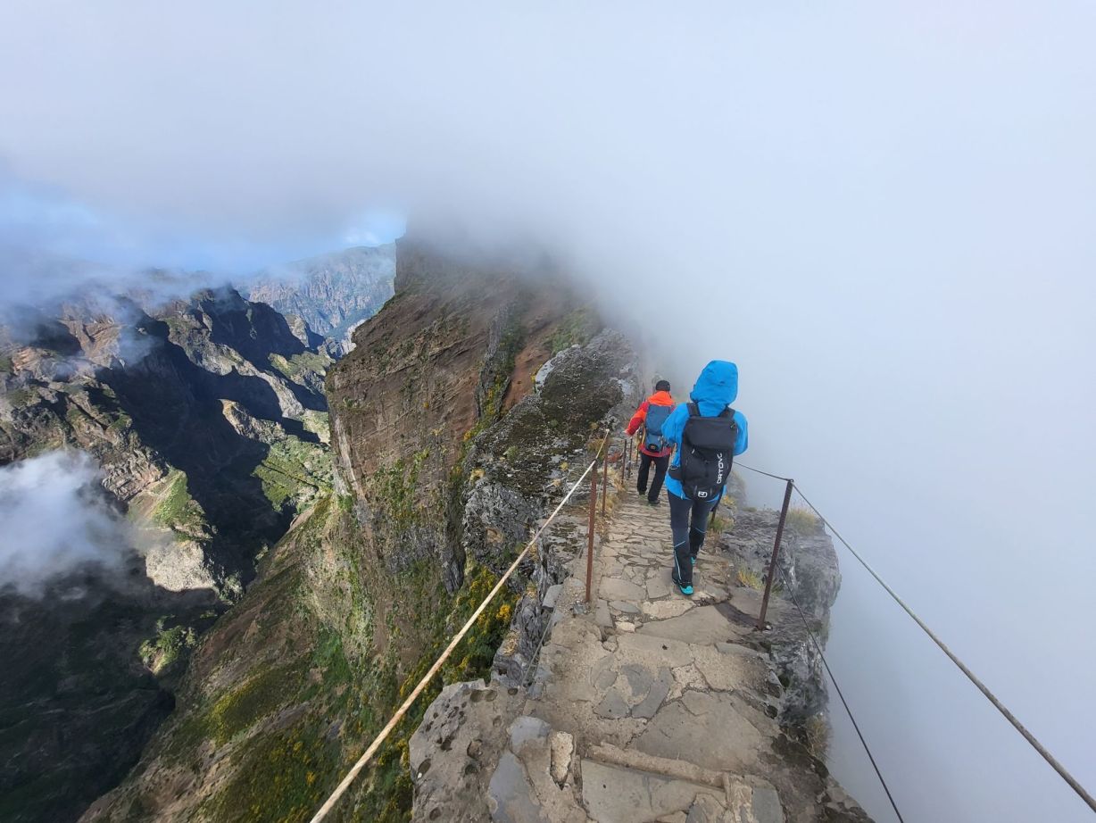 Cesta kolem Pico das Torres, Madeira